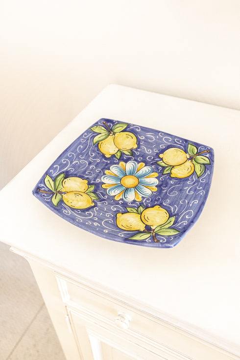 Ceramic Lemon Plate